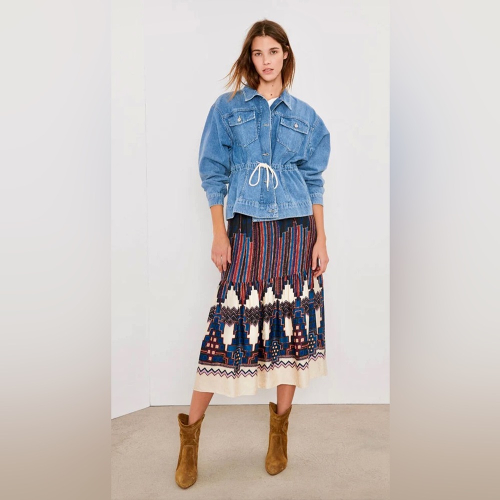 Ba&SH Midi Skirt